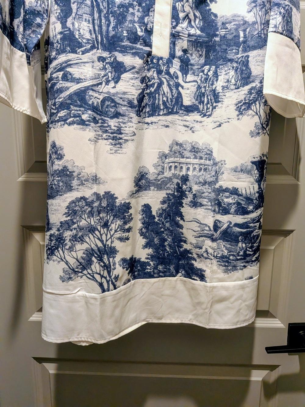 Toile De Jouy Print Mini Dress - Picture 6 of 10